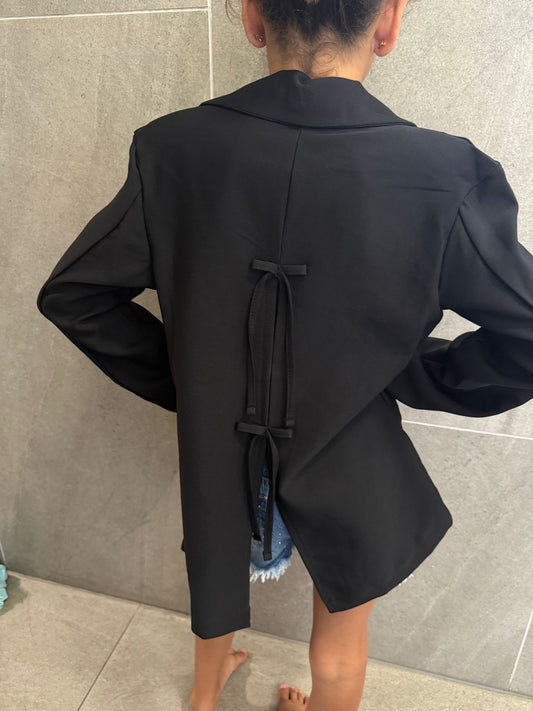 בלייזר שחור - Anne Kids Fashion