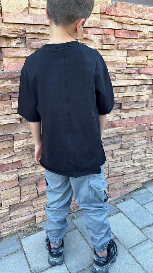 בייסיק בנים אוברסייז - Anne Kids Fashion