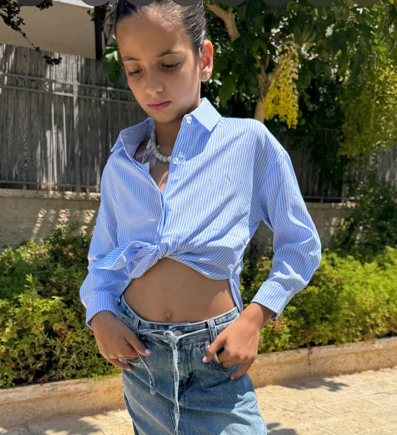 חולצה מכופתרת - Anne Kids Fashion