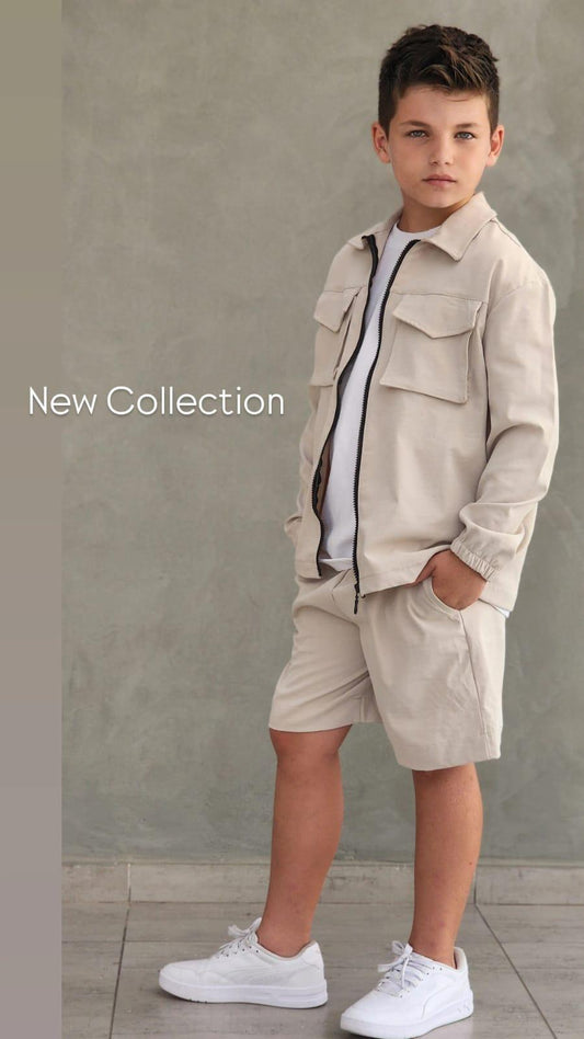 סט בנים 3 חלקים - Anne Kids Fashion