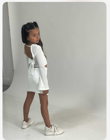 חליפה גב פופיון - Anne Kids Fashion