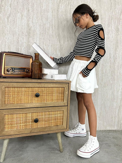 חצאית בלון דגמ״ח - Anne Kids Fashion