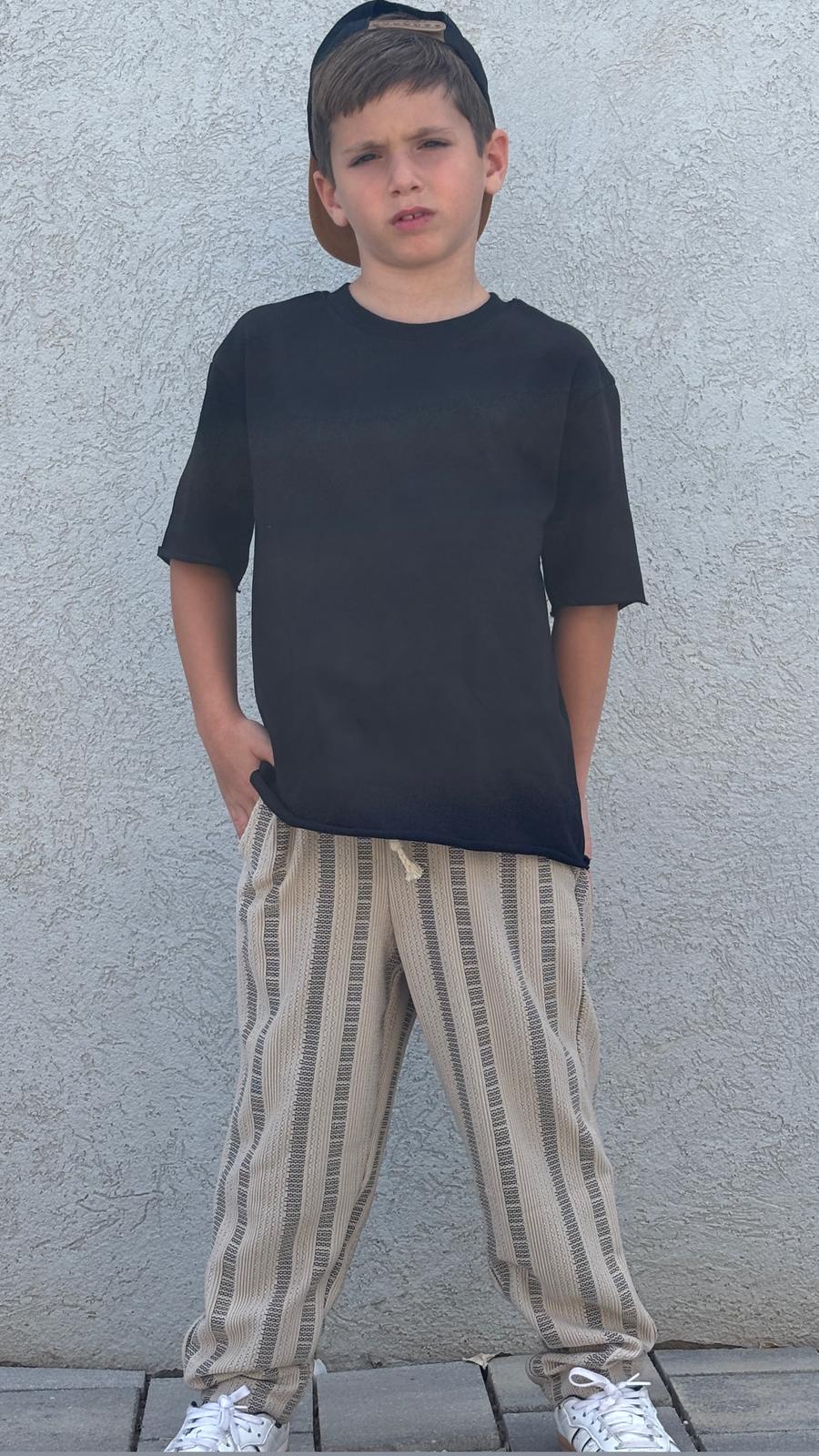 מכנס בנים אריג - Anne Kids Fashion