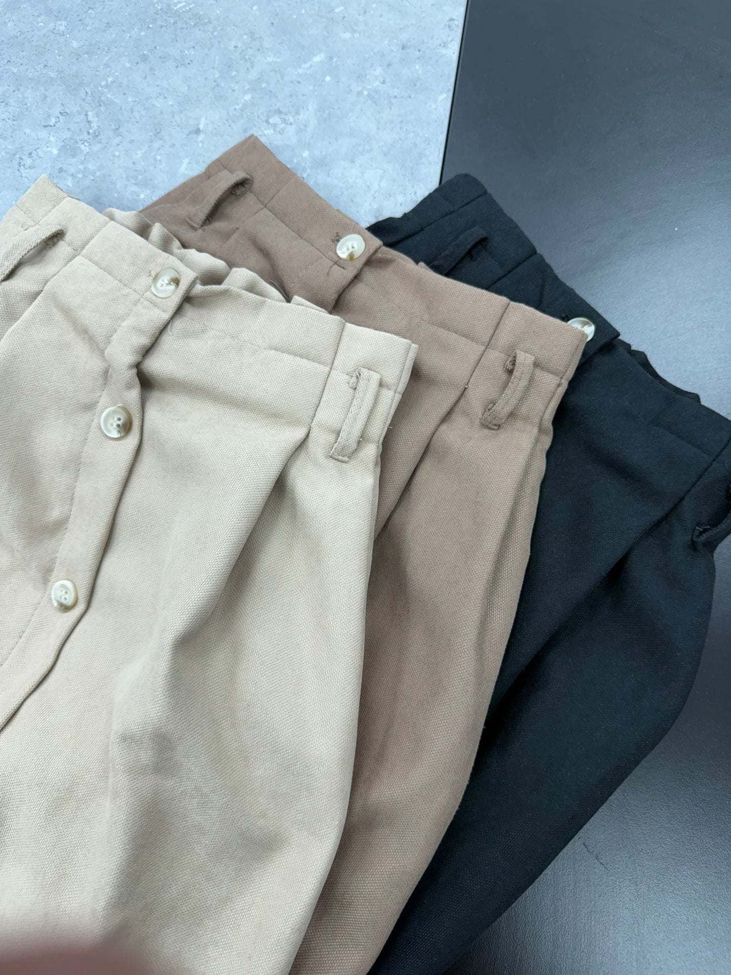 חצאית מקסי כפתורים/חלקה